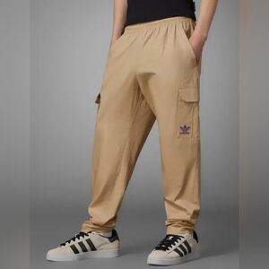 Adidas Originals Men's Enjoy Summer Cargo Pants Size Small Beige